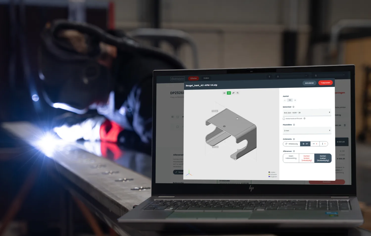 Online bestelplatform van Dumaco: Dumaco Portal